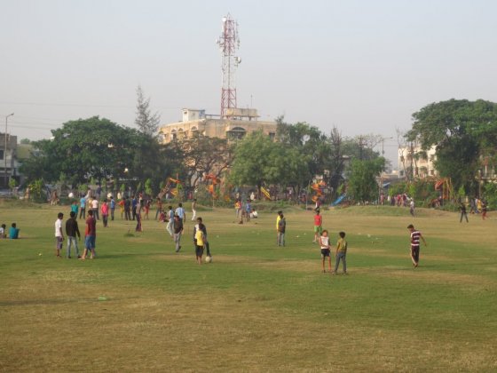 Leisure activities in Dayanand Park in Nagpur. Source: UPC 2014